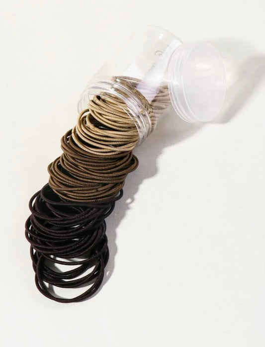 100pcs Simple Hair Tie