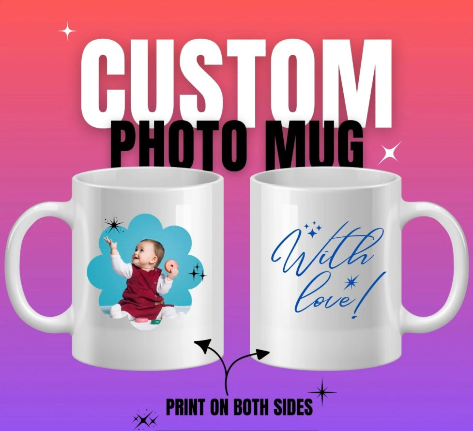 Personalized Customized Coffee Mug (Send your own design)
