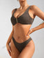 Rhinestone Detail Bikini Swimsuit