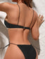 Cut Out Underwire Tie Side Bikini Swimsuit