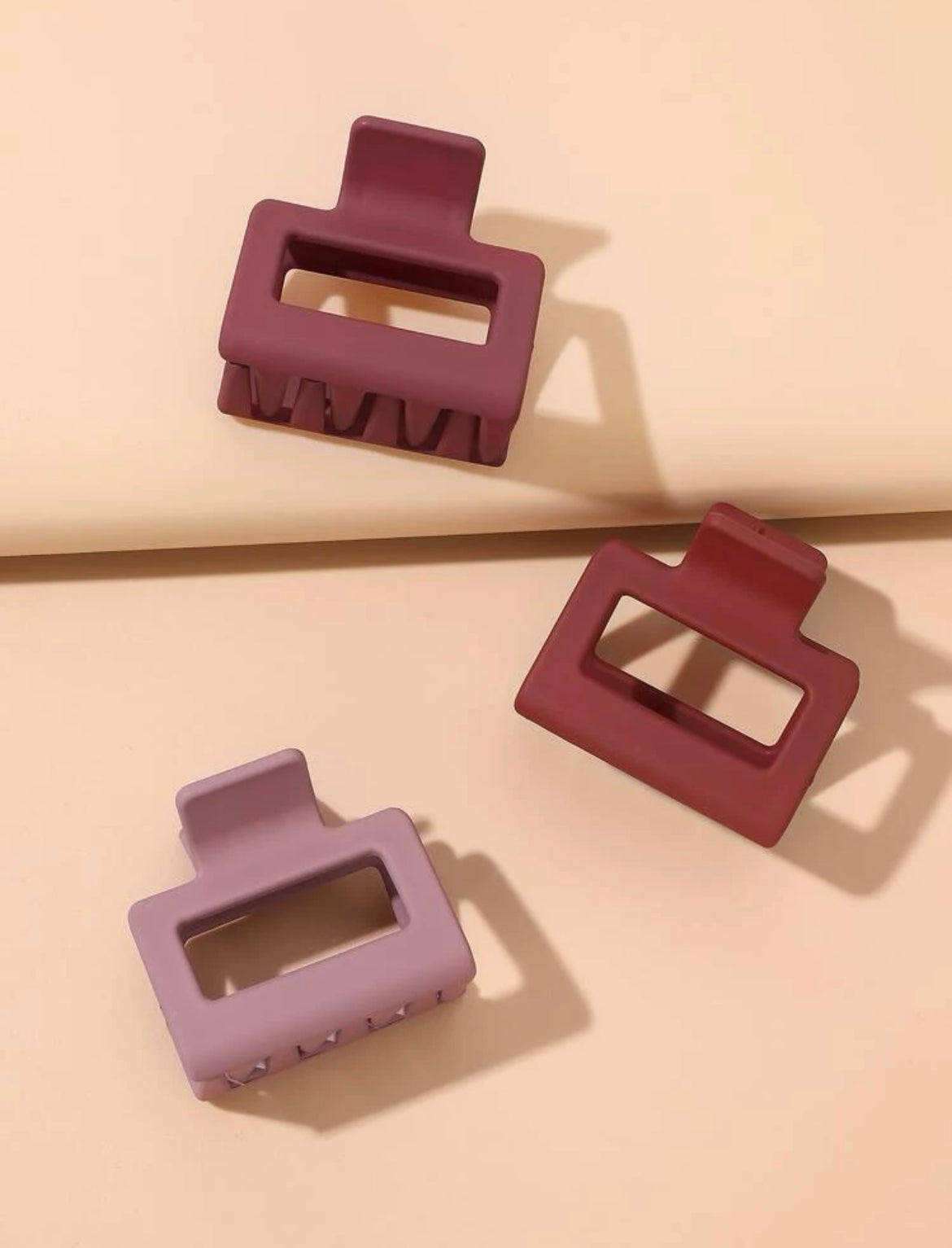 3pcs ADRIANA MINI Hair Claw