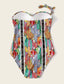 Cartoon Graphic Underwired One Piece Swimsuit