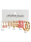 5pairs Butterfly Decor Earrings
