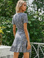 Ditsy Floral Tie Side Wrap Dress