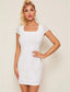 Eyelet Embroidery Sleeve Dress