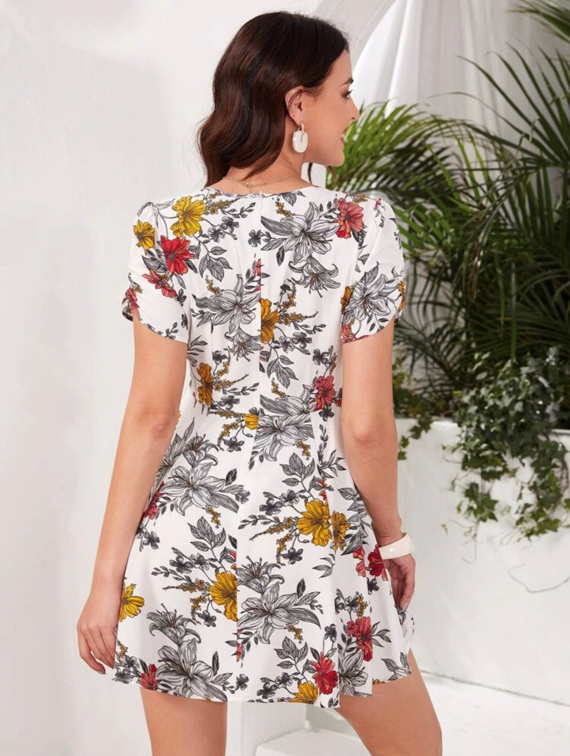 Floral Print Dress