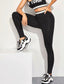 Letter Graphic Sports Bra & Sports Leggings
