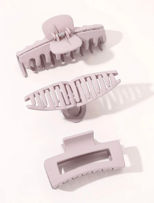 Dusty Purple Hair Claw