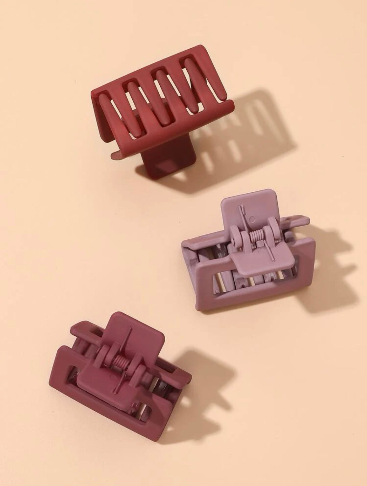 3pcs ADRIANA MINI Hair Claw