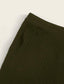 Elastic Waist Rib-knit Shorts