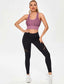 Cut Out Crop Sports Bra