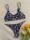 Ditsy Floral Tanga Bikini Swimsuit