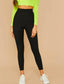 Rib-knit Skinny Leggings