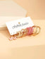 5pairs Butterfly Decor Earrings