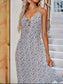 Ditsy Floral Print Tie Back Cami Dress