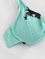 Tie Dye Underwire High Leg Bikini Swimsuit