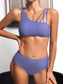 Lattice Detail Bikini Swimsuit