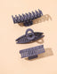 Purple Solid Hair Claw