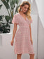 Ditsy Floral Butterfly Sleeve Dress
