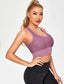 Cut Out Crop Sports Bra