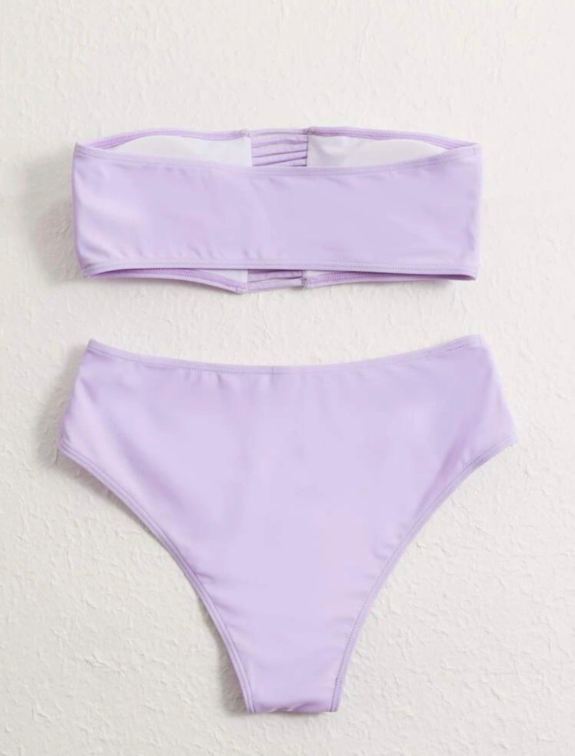 Cut-out Bandeau Bikini Swimsuit