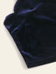 Scallop Edge Velvet Cami Crop Top