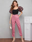 Floral Organza Puff Sleeve Fitted Top