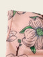 Floral Knot Front Bandeau With High Cut Bikini Set