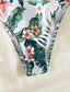 Floral & Tropical Ruffle One Piece Swimsuit