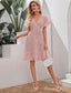 Ditsy Floral Butterfly Sleeve Dress