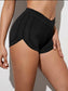 Topstitching Skinny Sports Shorts